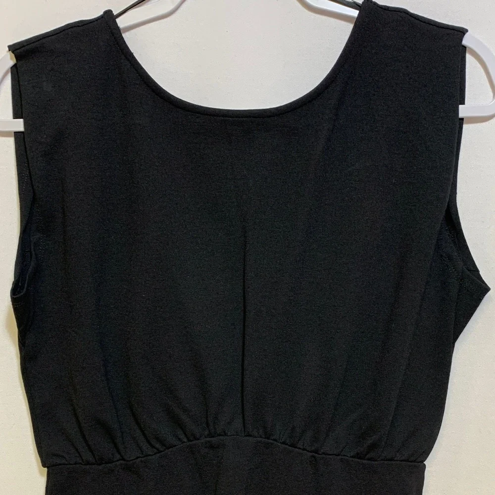 Socialite Black Mini Dress - Picture 3 of 5